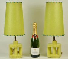Vtg pair lamps for sale  Pontiac