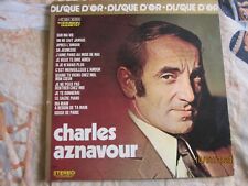 Charles aznavour vinyl d'occasion  Octeville-sur-Mer