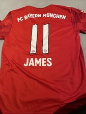 Bayern trikot james gebraucht kaufen  Bruckberg