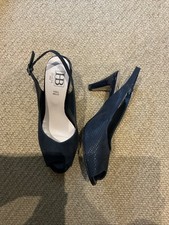 Ladies navy shoes for sale  BRIDGNORTH