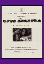 Poster opus avantra usato  Guidonia Montecelio