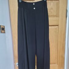 Black plazzo trousers for sale  BUSHEY