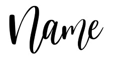 Name vinyl decal for sale Name vinyl decal for sale  PONTEFRACT