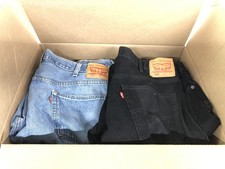 Lote de 9 peças por atacado a granel masculino moderno Levi's Jeans estilo misto tamanhos 40-44 comprar usado  Enviando para Brazil