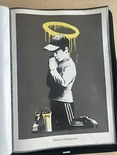 Unfolded banksy panic for sale  LONDON