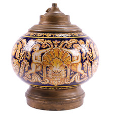 Italian faience lamp for sale  TELFORD