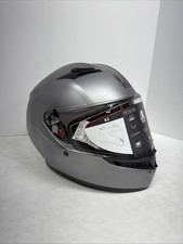 Capacete AGV K3 cinza ródio fosco médio - DANIFICADO comprar usado  Enviando para Brazil