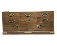 jewelry wood box brass for sale  Kill Devil Hills