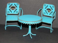 Blue metal table for sale  Richmond