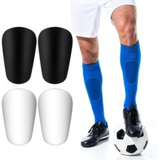 2 pares/4 piezas de equipo de protección mini protector de espinilla negro + blanco para jóvenes y adultos segunda mano  Embacar hacia Mexico