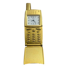 RELÓGIO DE CELULAR PLATINA DOURADO DISPLAY EXCLUSIVO-Para Peças comprar usado  Enviando para Brazil