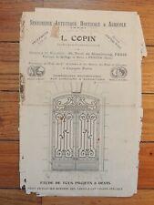 Ancien catalogue dépliant d'occasion  Nantes-