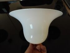White glass lampshade for sale  MARKET DRAYTON