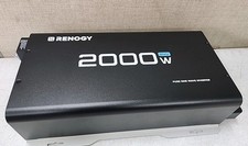 Renogy 2000W inversor de onda senoidal pura conversor CA controle remoto 12V DC para 120V, usado comprar usado  Enviando para Brazil