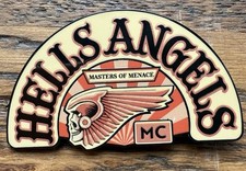 Enamel biker badge for sale  DERBY