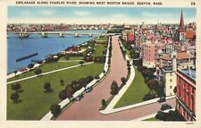 Postcard esplanade charles for sale  China Spring