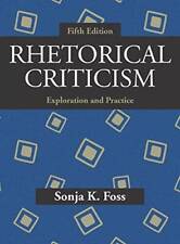 Rhetorical criticism explorati for sale  Montgomery