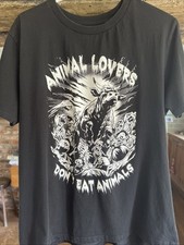 Anticarnist black vegan for sale  SCUNTHORPE