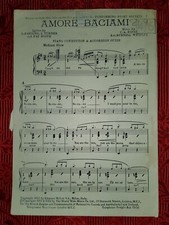 Amore baciami sheet for sale  ASHFORD