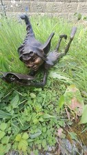 Garden bronze goblin for sale  NEW MALDEN