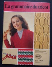 Grammaire tricot explications d'occasion  Grancey-le-Château-Neuvelle