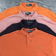 Lote de 4 Camisas Polo Masculinas Ralph Lauren L Casual Clássicas Preppy Manga Curta comprar usado  Enviando para Brazil