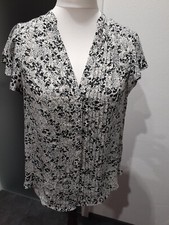 Bluse chiffonbluse weiß gebraucht kaufen  Sinzheim