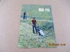 Bcs 715 motocoltivatore usato  Italia
