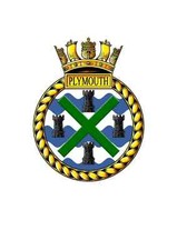 Hms plymouth embroidered for sale Hms plymouth embroidered for sale  LISKEARD