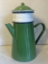 Cafetière tôle émaillée d'occasion  Chameyrat