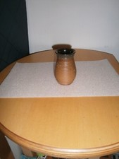 Vase blumenvase braun gebraucht kaufen  Lucka