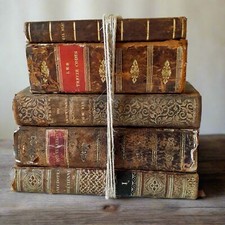 Antique Book Stack – 5 Rare Books (1773–1834) | 250-Year-Old Book | 18th Century, usado comprar usado  Enviando para Brazil