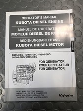 Kubota operators manual for sale Kubota operators manual for sale  LANCING