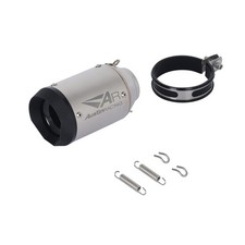 Ponta de escape universal 60mm deslizante para motocicletas 2,36" diâmetro 160mm comprimento, usado comprar usado  Enviando para Brazil