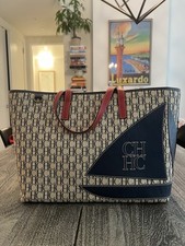 Bolsa tote Carolina Herrera CH monograma tela comprar usado  Enviando para Brazil
