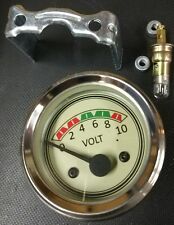  VOLT GAUGE VOLTMETER VOLTIMETRO 52MM 0-10V E7AY comprar usado  Enviando para Brazil