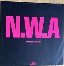 NWA - EXPRESS YOURSELF B/W STRAIGHT OUTTA COMPTON - *RARE 12" Vinyl 1989 BRW144* comprar usado  Enviando para Brazil
