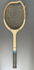 Tennis racket wooden for sale  GLASGOW
