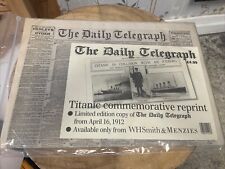 Daily telegraph titanic for sale  WIRRAL