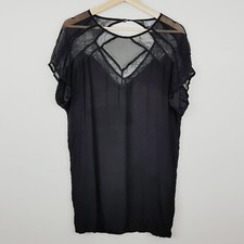 Vestido de seda MAGALI PASCAL feminino tamanho P ou 10 preto manga curta, usado comprar usado Vestido de seda MAGALI PASCAL feminino tamanho P ou 10 preto manga curta, usado comprar usado  Enviando para Brazil