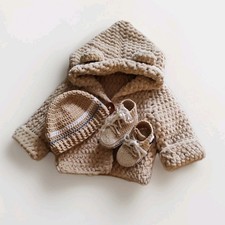 Babykleidung beige set gebraucht kaufen  Ludwigshafen am Rhein