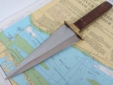 FACA ESPORTIVA SPIKE DAGGER PAQUISTÃO ATLAS CABO DE MADEIRA E LATÃO INOXIDÁVEL comprar usado  Enviando para Brazil