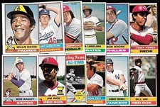 1976 OPC O PEE CHEE TOPPS 265-396 MLB CARTÃO DE BEISEBOL VARIAÇÃO DE ERRO VER LISTA comprar usado  Enviando para Brazil