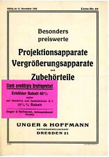 Unger hoffmann depliant usato  Spedire a Italy