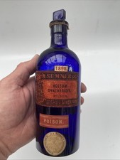 blue poison bottles for sale blue poison bottles for sale HEREFORD