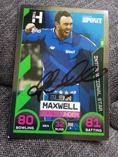 Glenn maxwell australia for sale  ALNWICK
