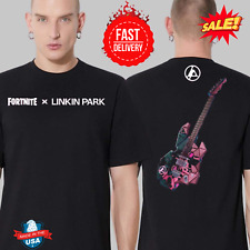 Camiseta Linkin Park From Zero X Fortnite The Guitar Linkin Park arte dois lados, usado comprar usado  Enviando para Brazil