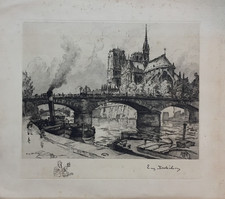 Eugène delécluse gravure d'occasion  Paris IX