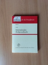 Internationales zivilprozessre gebraucht kaufen  Dinkelscherben