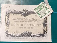 Marca bollo lire usato  Firenze